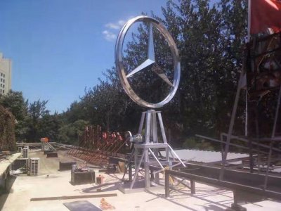 立柱旋转广告灯箱